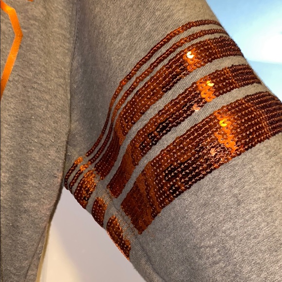 Victoria’s Secret University of Texas Longhorns pullover with sequins - Picture 5 of 11